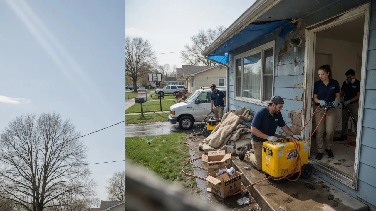 Basement Flood Cleanup in Nardin, OK near me